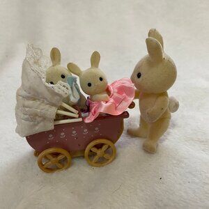 Callico Critters Bunny Twins (Connor & Kerri’s Carriage Ride) W/ Rattle
